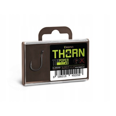 Delphin Haczyki Thorn Poper #6 11szt.