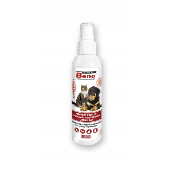 Preparat przeciw obgryzaniu przedmiotów i lizaniu ran 125 ml CERTECH