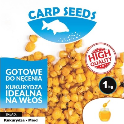 Kukurydza Miód 1kg CarpSeeds - gotowa przynęta