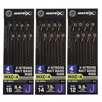 Matrix MXC-4 X-Strong Bait Band Rig #14 0,20mm 10cm