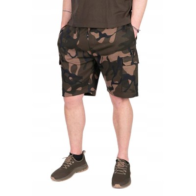 Fox LW Camo Jogger Shorts S - spodenki wędkarskie