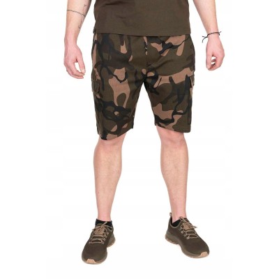 Fox LW Camo Jogger Shorts S - spodenki wędkarskie