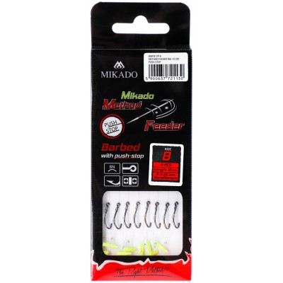 Mikado Przypon MF Push Stop 10cm #8 0.25mm