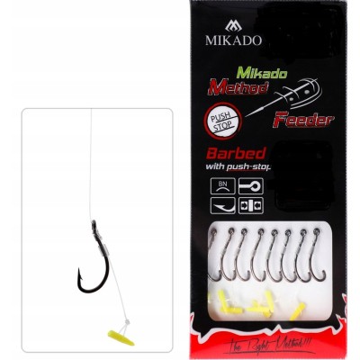 Mikado Przypon MF Push Stop 10cm #8 0.25mm