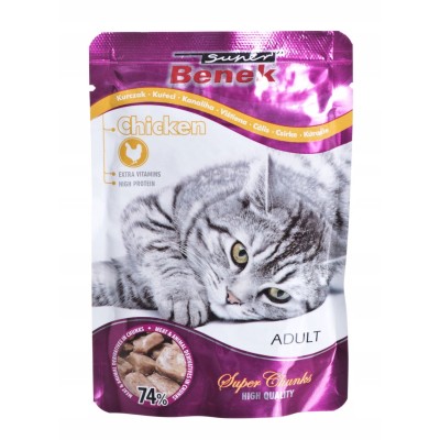 Super Benek saszetka dla kota kurczak w sosie 100g