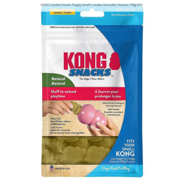 KONG ciastka dla psa snacks PUPPY S