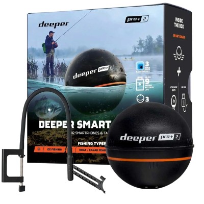 Deeper PRO+ 2 – echosonda castingowa z GPS i Wi-Fi