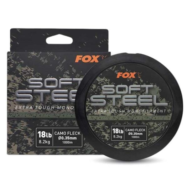 Fox Żyłka Soft Steel Fleck Camo Mono 0,35mm/1000m