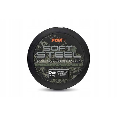 Fox Soft Steel Fleck Camo Mono 0,40mm 1000m