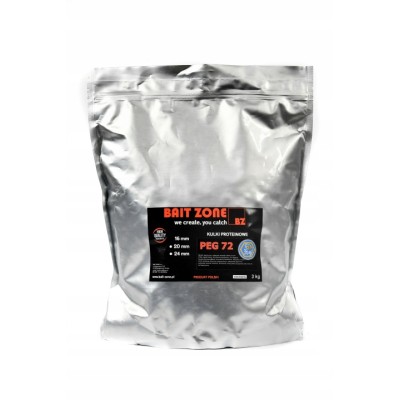 Bait Zone Pellet PEG 72 16mm 3kg - Skuteczna Przynęta