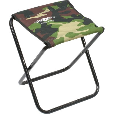 Mikado Stołek Składany Camo 31x30x36cm – lekki stołek wędkarski