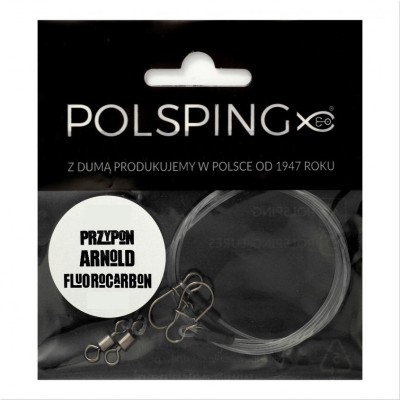 Polsping Przypon Fluorocarbon 50cm/1.0mm/2szt