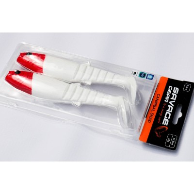 SG Cannibal Shad 17,5cm/52g Red Head 2szt