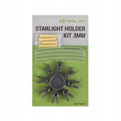Korum Zestaw Świetlików Starlight Holder Kit 3mm