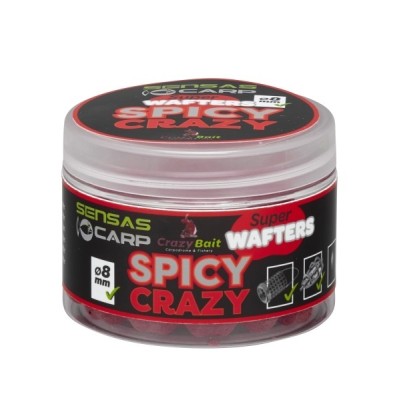 Sensas Super Wafters Spicy Crazy 8mm/60g