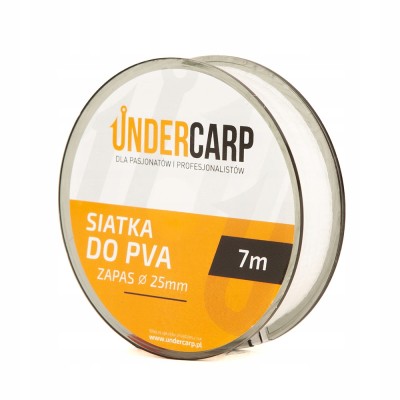 UnderCarp Siatka PVA zapasowa 25mm/7m