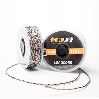 UnderCarp Leadcore Brązowy 45lbs/10m