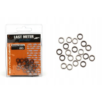 Savage Gear Kółeczko Łącznikowe 6mm/35kg/20szt.