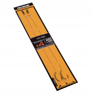 Pole Position Gotowe Przypony KD-RIG 25lb r.8/2szt.