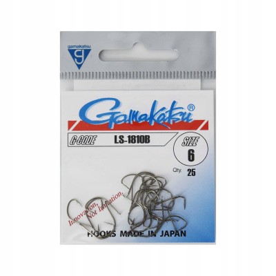 Gamakatsu Haki LS-1810B Bronze r.6/25 szt.