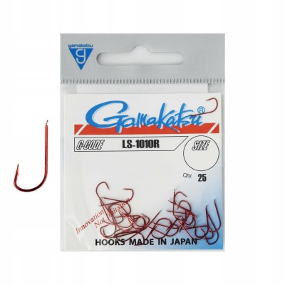 Gamakatsu Haki LS-1010R Red r.16/25 szt.