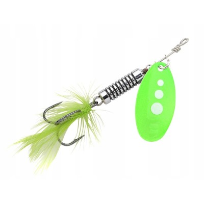 Spro Błystka Spinner UV Green 2/3.5g