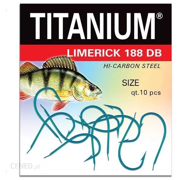 Robinson Haki Titanium Limerick Okoń r.10/10 szt.