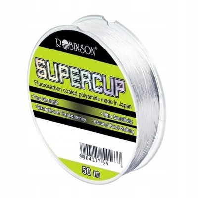 Robinson Żyłka Przyponowa Supercup 0.128mm/50m/2,30kg