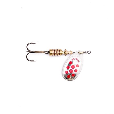 Mepps Aglia Decorees Srebr/Czerw Kropki nr.2/4.5g