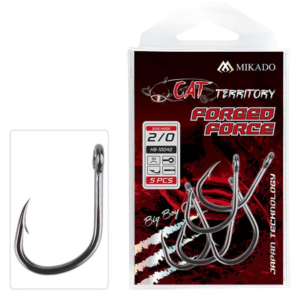 Mikado Haczyk Cat Tarritory Forged Force 4/0 - 4szt