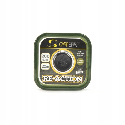 Carp Spirit Reaction Green 20lb 20m