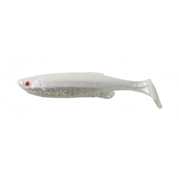 SG 3D Fat Minnow T-Tail White Silver 9cm/7g
