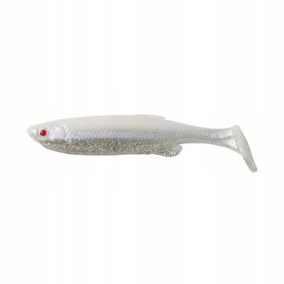 SG 3D Fat Minnow T-Tail White Silver 9cm/7g