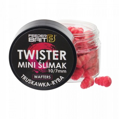 Feeder Bait Mini Ślimak Wafters Truskawka & Ryba 25ml
