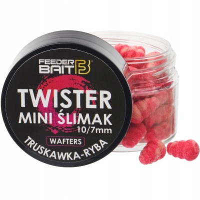 Feeder Bait Mini Ślimak Wafters Truskawka & Ryba 25ml