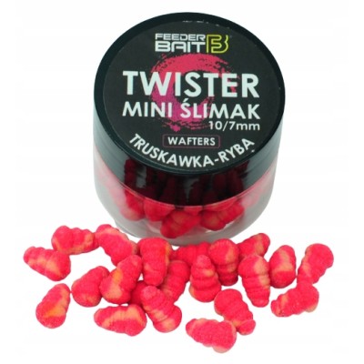 Feeder Bait Mini Ślimak Wafters Truskawka & Ryba 25ml
