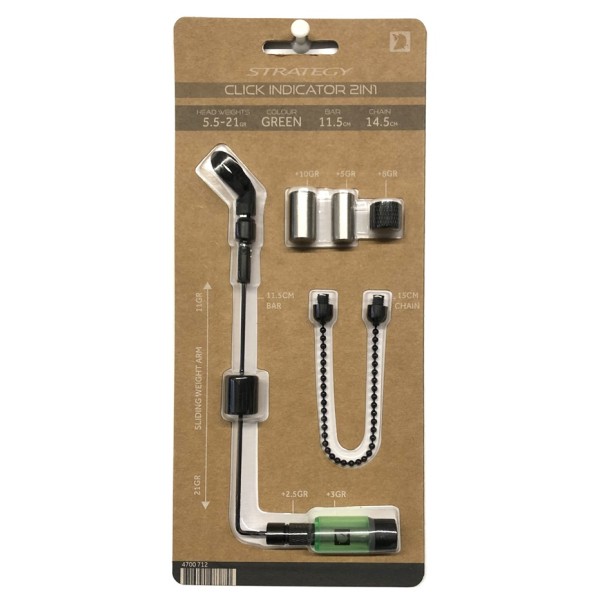 Strategy Swinger Click Indicator 2in1 Green/Zielony