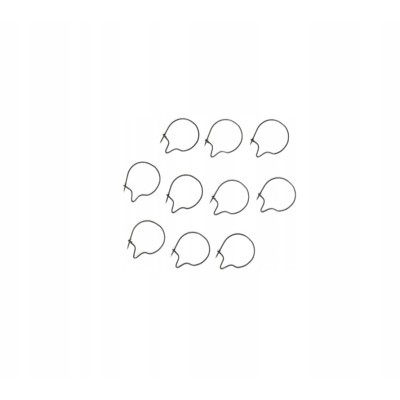 UnderCarp Klips do białych robaków XS/10szt