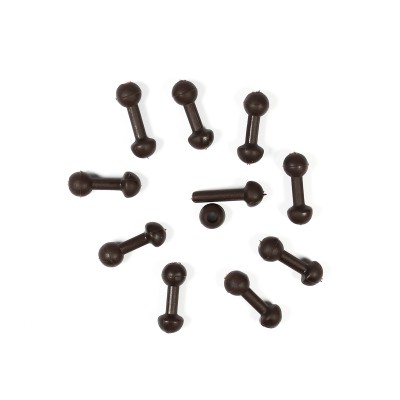 UnderCarp Koralik Heli/Chod brązowy10/szt.