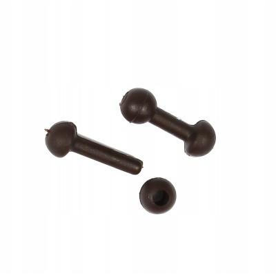 UnderCarp Koralik Heli/Chod brązowy10/szt.