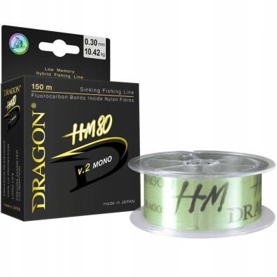 Dragon Żyłka HM80 v.2 Mono 0.201mm/5.24kg/150m