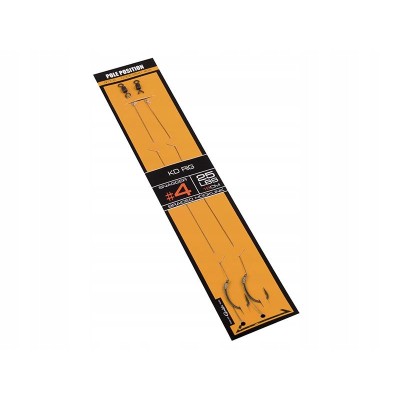 Pole Position Gotowe Przypony KD-RIG 25lb r.6/2szt.