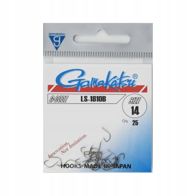 Gamakatsu Haki LS-1810B Bronze r.14/25 szt.