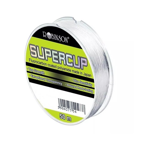 Robinson Żyłka Przyponowa Supercup 0.095mm/50m/1,43kg