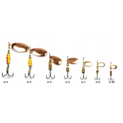 Mepps Aglia Srebrna nr.1/3.5g