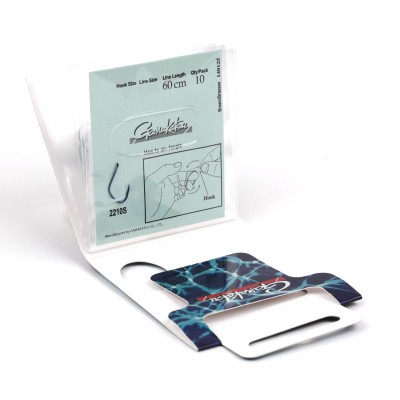 Gamakatsu Haki z Przyp. Leszcz 2210S r.6/0.20mm/60cm/10 szt.