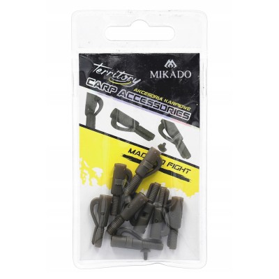 Mikado Bezpeczny klips z blokadą Camo/10szt