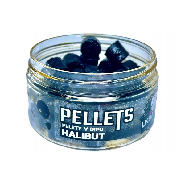 LK Baits Pellet in dip Halibut 12mm/60g
