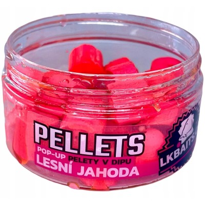 LK Baits Pop Up Pellets in Dip Honey 12mm/40g