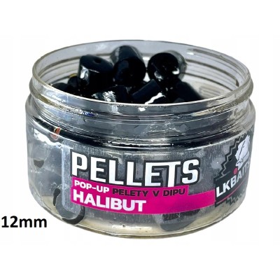 LK Baits Pop Up Pellets in Dip Halibut 12mm/40g